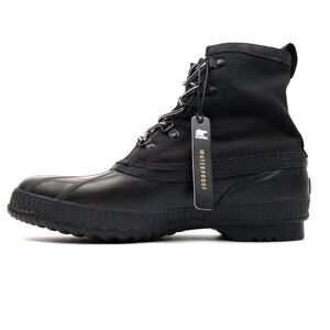 Sorel Cheyanne II Short Nylon Waterproof Duck Boot Black 11 Winter Rain Gorpcore